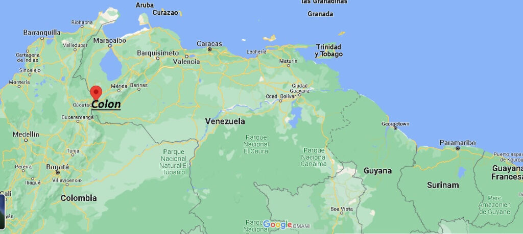 ¿Dónde está Colon Venezuela
