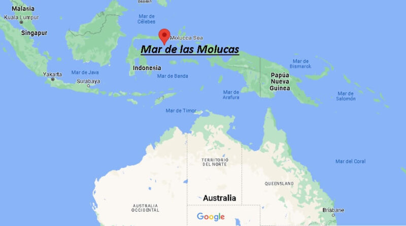 ¿Dónde está El Mar de las Molucas