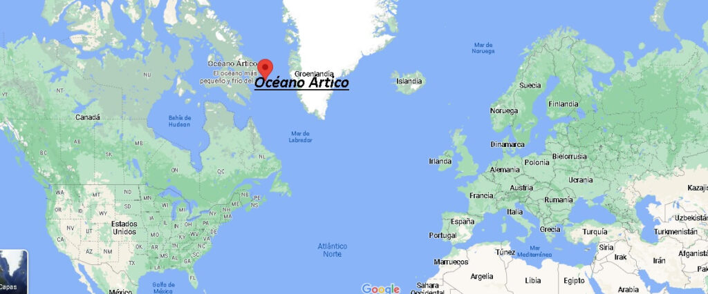 ¿Dónde está El Océano Ártico