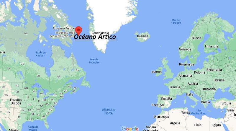 ¿Dónde está El Océano Ártico