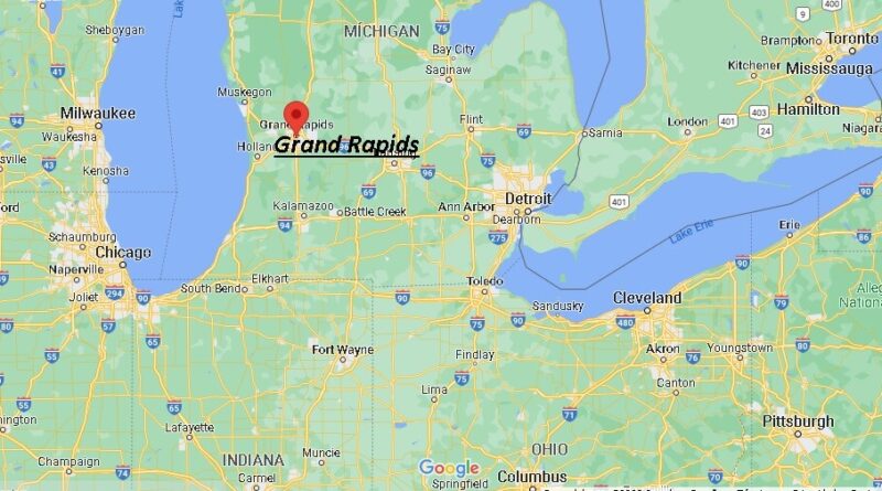 ¿Dónde está Grand Rapids Míchigan