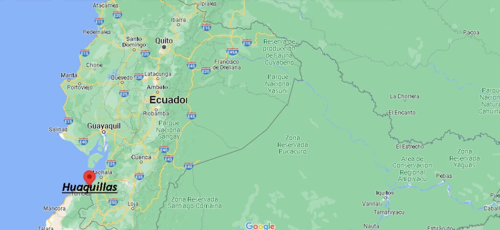 ¿Dónde está Huaquillas Ecuador
