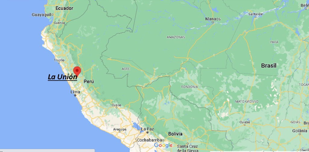 ¿Dónde está La Unión Perú