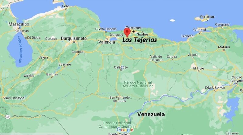 ¿Dónde está Las Tejerias Venezuela
