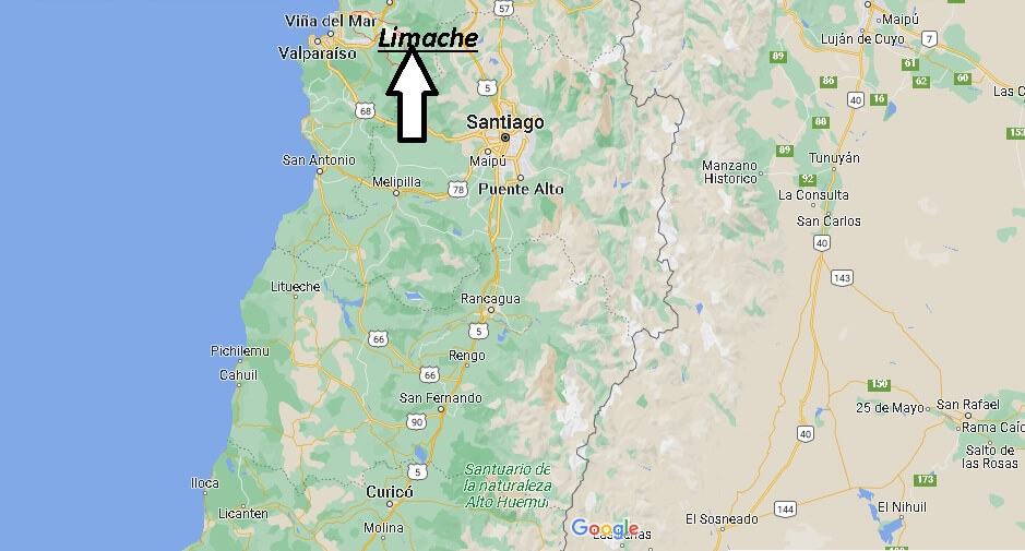 ¿Dónde está Limache Chile