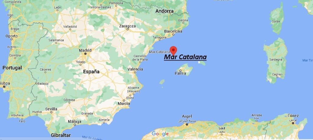 ¿Dónde está Mar Catalana
