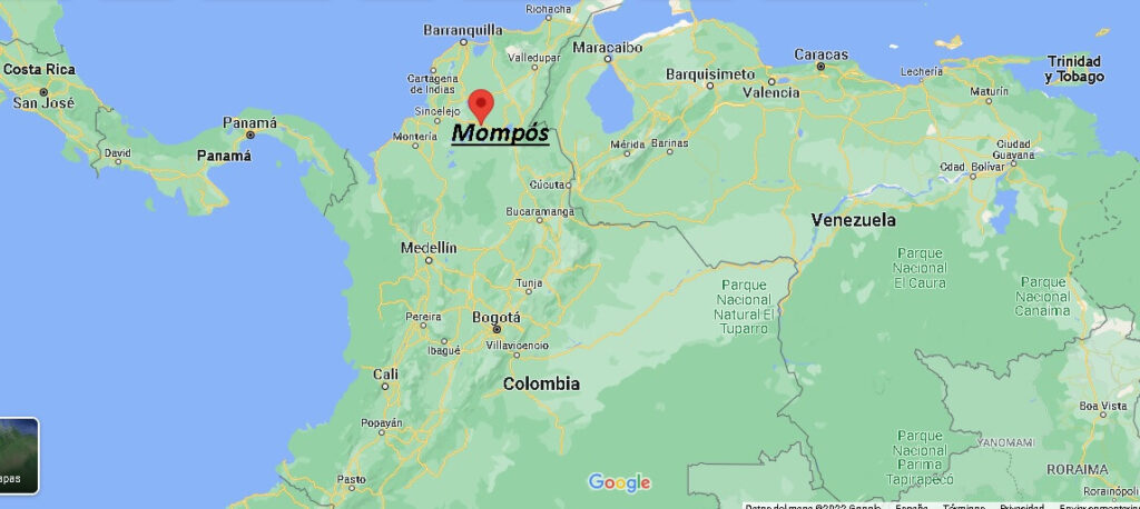 ¿Dónde está Mompós Colombia