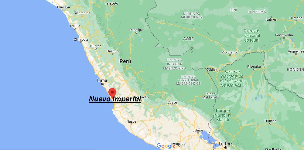 ¿Dónde está Nuevo Imperial Perú