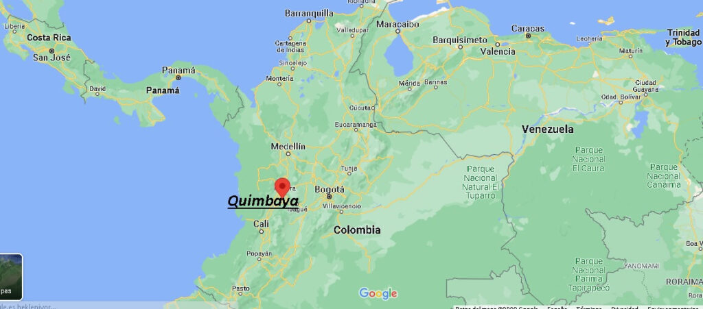 ¿Dónde está Quimbaya Colombia