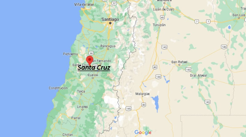 ¿Dónde está Santa Cruz Chile