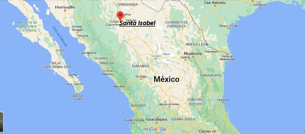 ¿Dónde está Santa Isabel Mexico