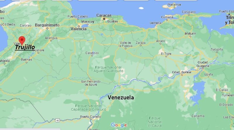 ¿Dónde está Trujillo Venezuela