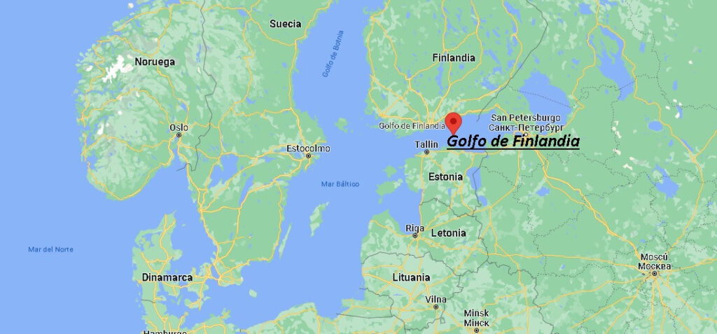 ¿Dónde está el Golfo de Finlandia