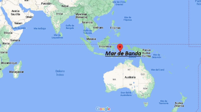 ¿Dónde está el Mar de Banda