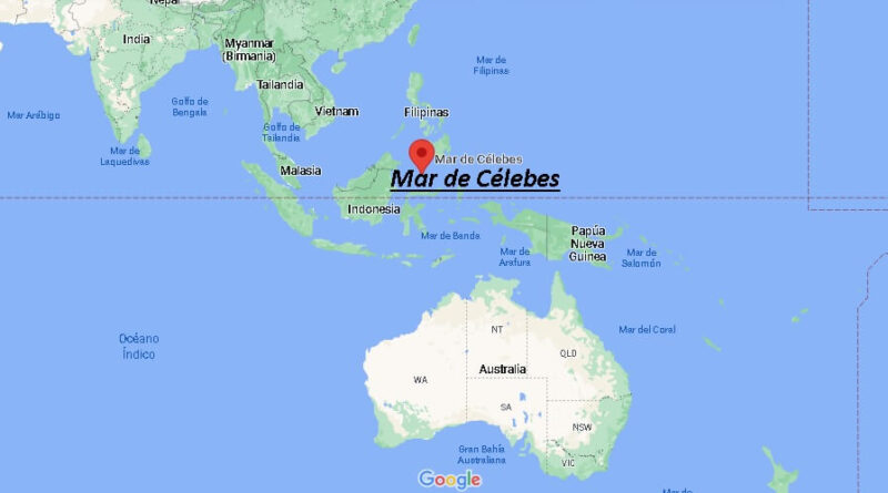 ¿Dónde está el Mar de Célebes
