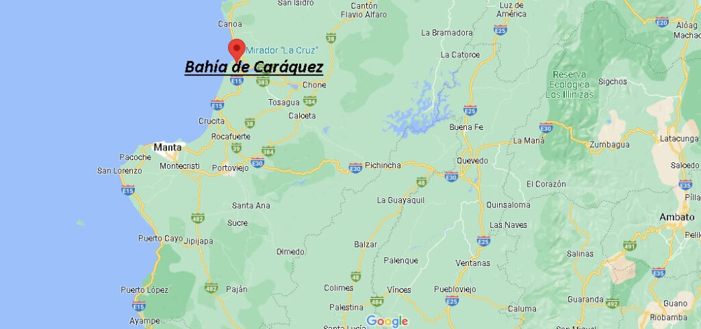 ¿Dónde está ubicada la Bahía de Caráquez