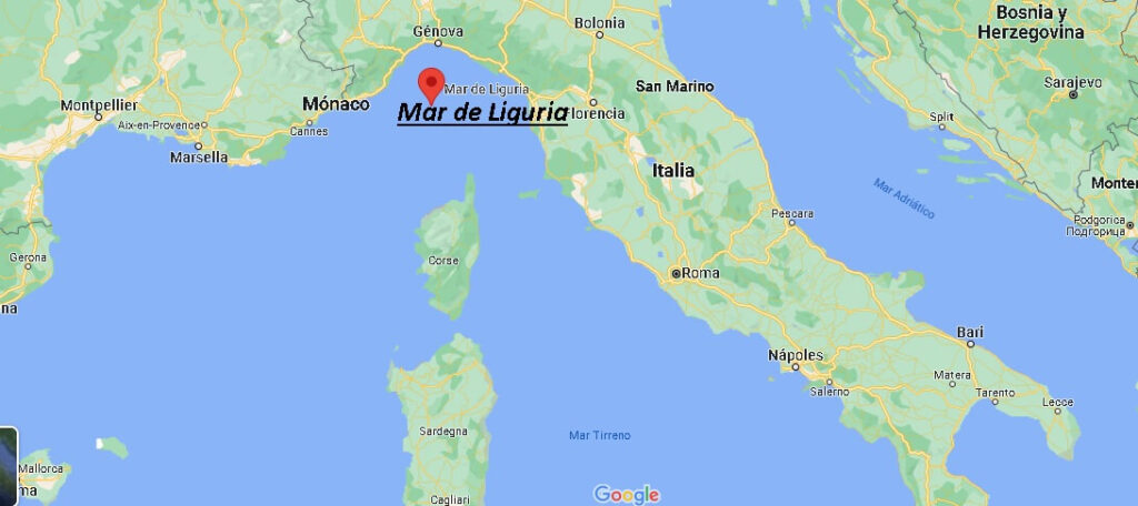 ¿Dónde se encuentra Liguria en Italia