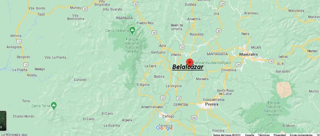 ¿Dónde se encuentra el pueblo de Belalcázar