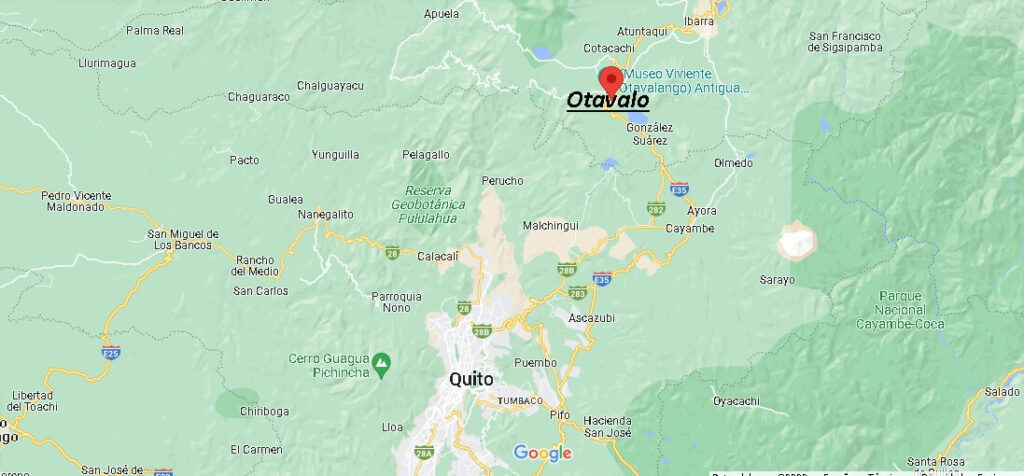 ¿Dónde se encuentra ubicada la ciudad de Otavalo
