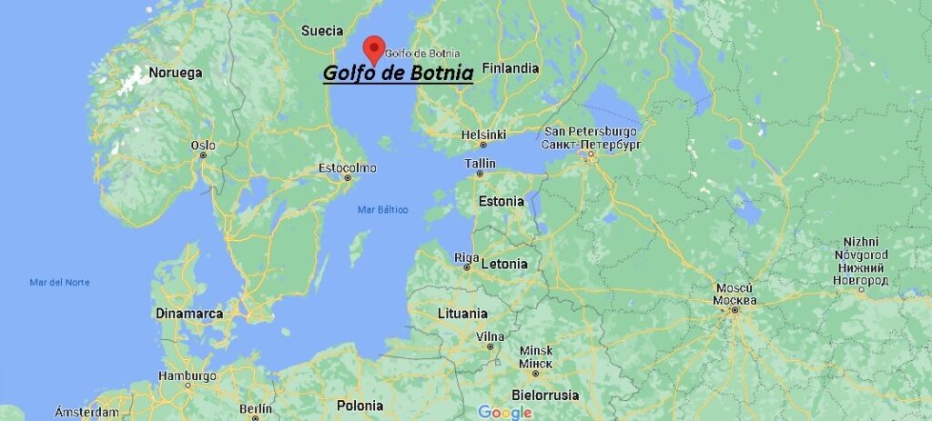 ¿Dónde se sitúa el Golfo de Finlandia