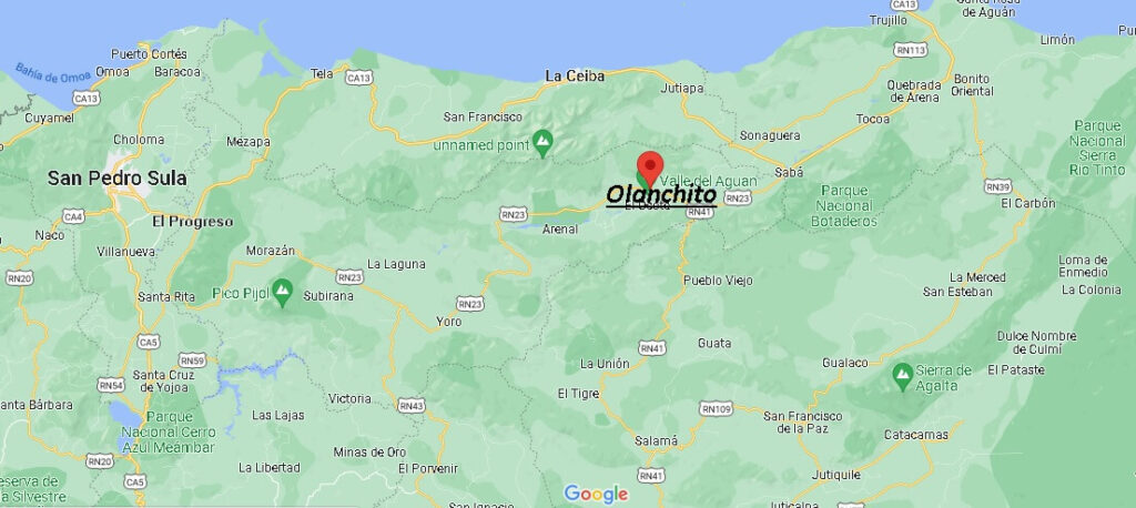 Dónde queda Olanchito