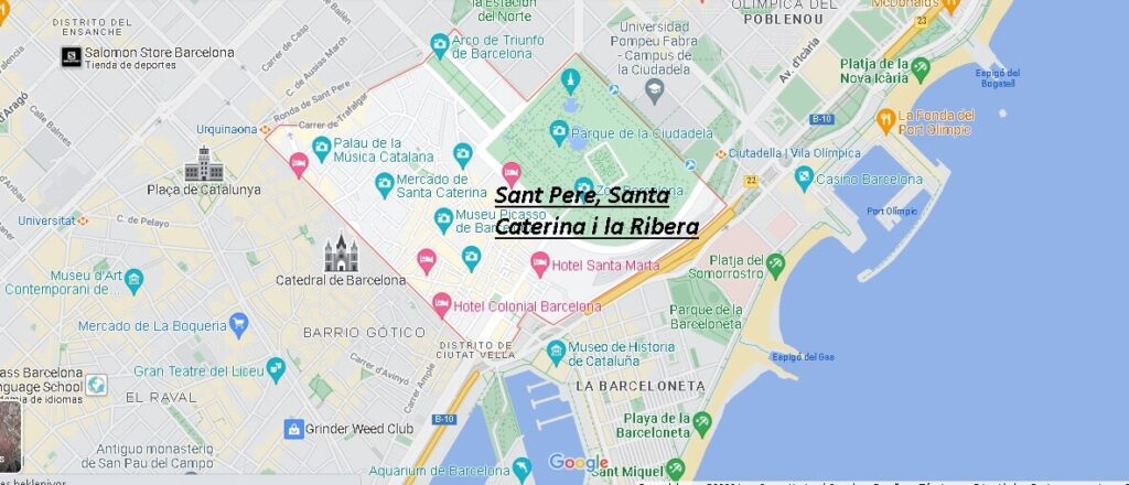 Sant Pere, Santa Caterina i la Ribera