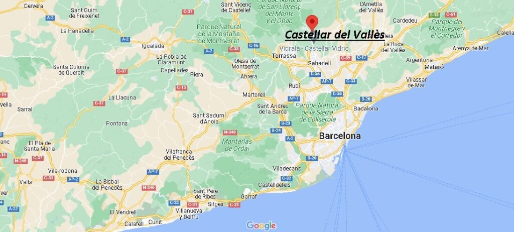 ¿Dónde está Castellar del Vallès