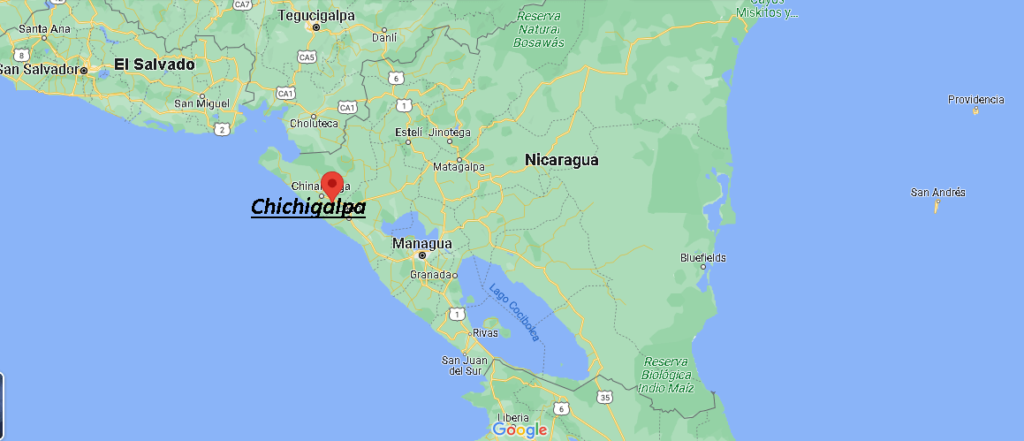 ¿Dónde está Chichigalpa Nicaragua