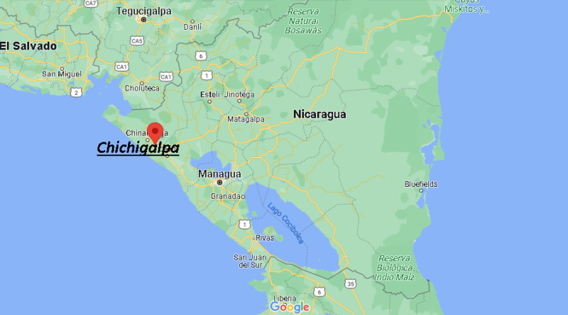 ¿Dónde está Chichigalpa Nicaragua