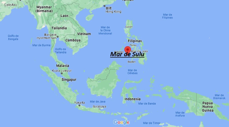¿Dónde está El Mar de Sulu