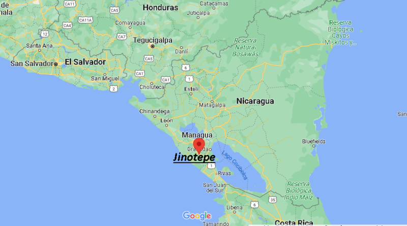 ¿Dónde está Jinotepe Nicaragua