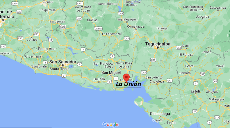¿Dónde está La Unión El Salvador
