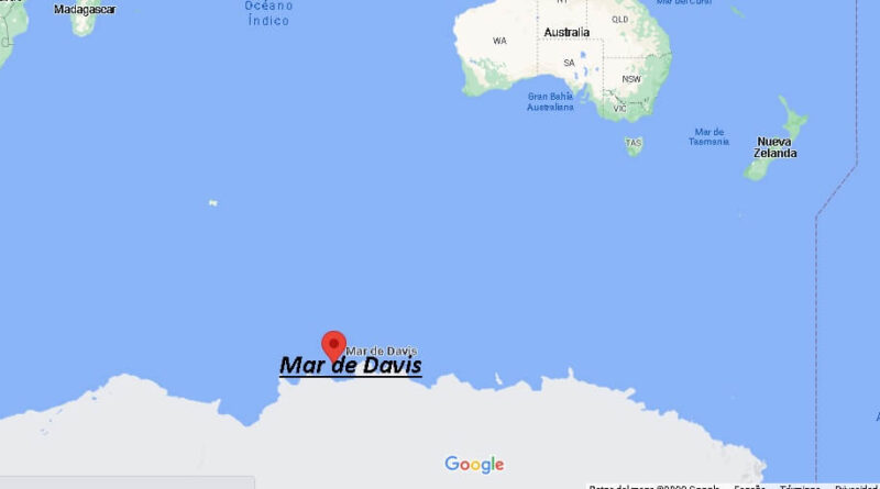 ¿Dónde está Mar de Davis