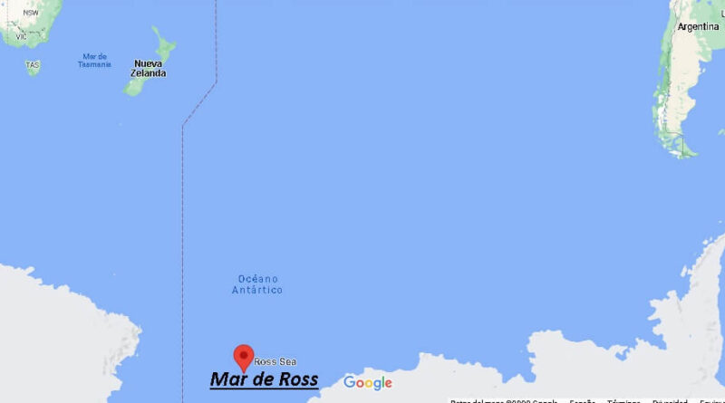 ¿Dónde está Mar de Ross