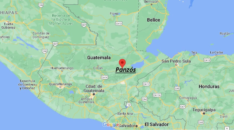 ¿Dónde está Panzós Guatemala