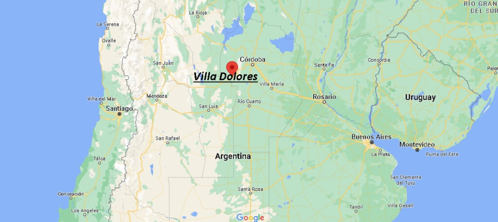 ¿Dónde está Villa Dolores Argentina