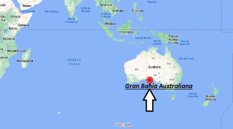 ¿Dónde está la Gran Bahía Australiana