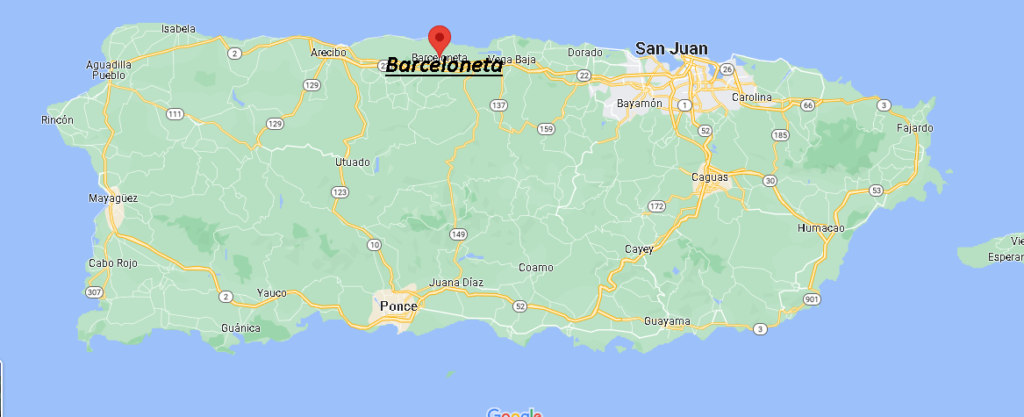 Dove si trova Barceloneta Puerto Rico