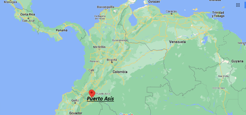 Dove si trova Puerto Asís Colombia