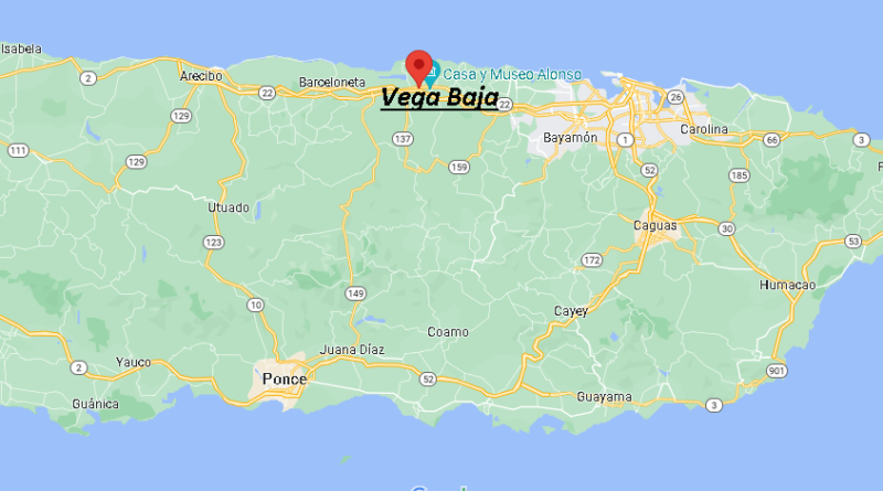 Dove si trova Vega Baja Puerto Rico