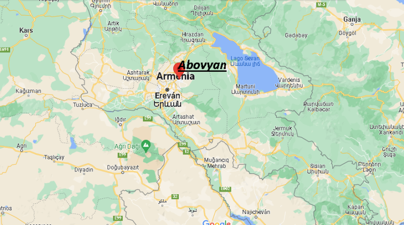 ¿Dónde está Abovyan Armenia