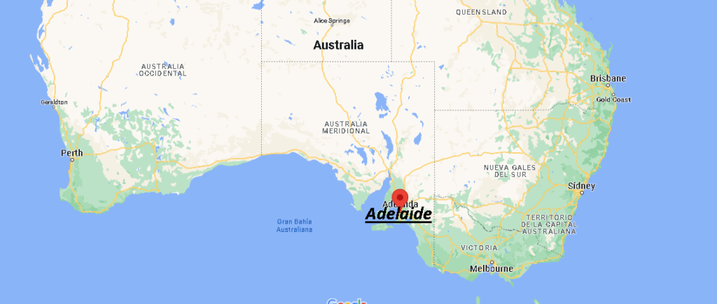 ¿Dónde está Adelaide Australia