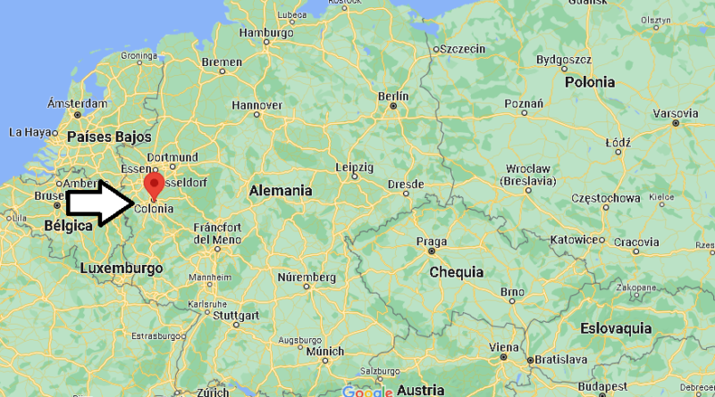¿Dónde está Colonia Alemania