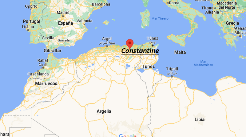 ¿Dónde está Constantine Argelia