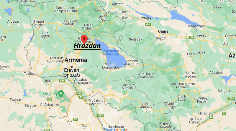 ¿Dónde está Hrazdan Armenia