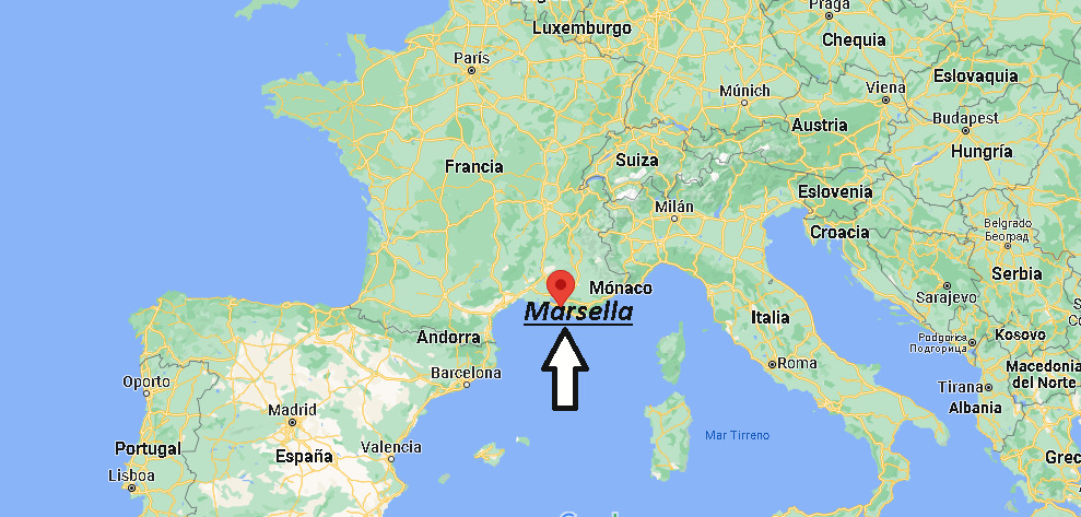 ¿Dónde está Marsella