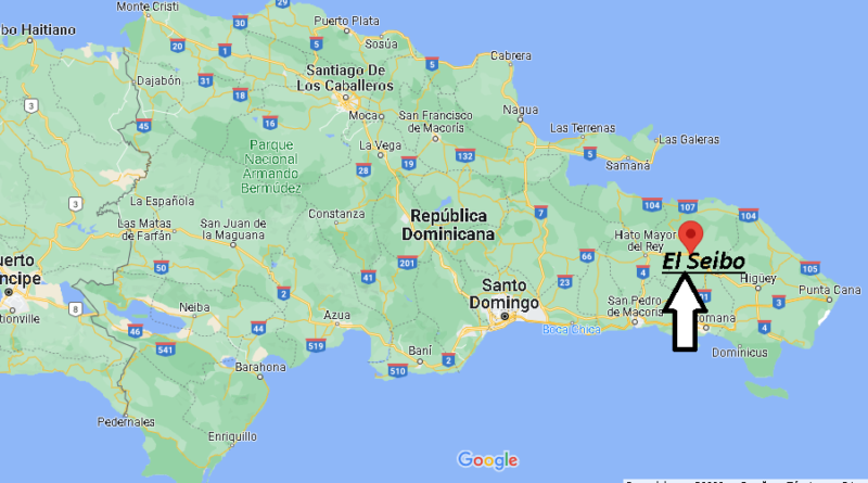 ¿Dónde está Santa Cruz de El Seibo República Dominicana