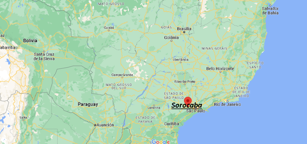 ¿Dónde está Sorocaba Brasil