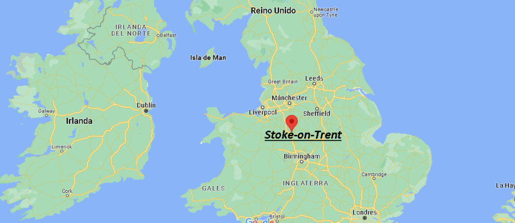 ¿Dónde está Stoke-on-Trent