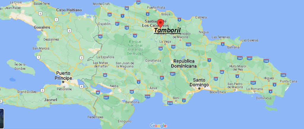¿Dónde está Tamboril República Dominicana